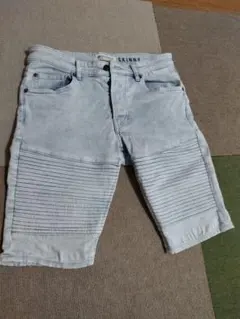 【美品】H&M メンズ デニム ハーフパンツ 30インチ