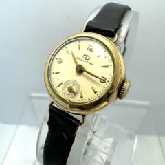 『希少・実働』ORIENTSTAR手巻きレディース腕時計ヴィンテージ14ct金