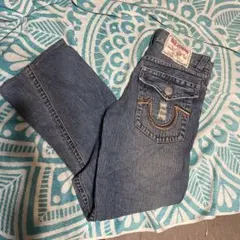 TRUE religion デニムパンツ　34インチ　トゥルーレリジョン
