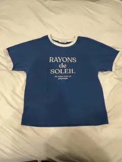 RAYONS de SOLEIL リンガーT ブルーのサムネイル