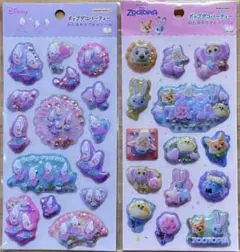正規品 わたあめカプセルシール ズートピア ヤングオイスター 2枚セット