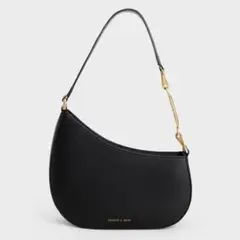Charles&Keith アシメトリックショルダーバッグ