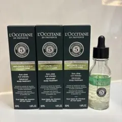 ロクシタン　アドバンストスカルプケア　4本（新品未使用3本、使用1本）