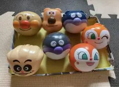 それいけ!アンパンマン おっきなアンパンマンマスコット 7体セット