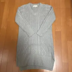 ROPÉ PICNIC グレー ニットワンピース
