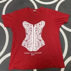 ZIMA Tシャツ レッド Mサイズ