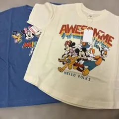 リトシー ミッキー 半袖Tシャツ 2枚セット