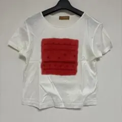 LANCEL ホワイト/レッド Tシャツ 半袖のサムネイル