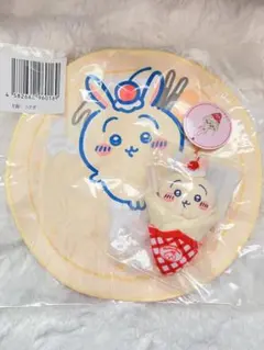 ちいかわ クレープくじ C賞.E賞 うさぎ マスコット ハンカチ