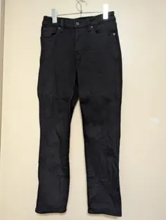 ストレッチスリムアンクルジーンズ　ブラック