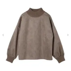 グリーンパークス ELENCARE DUE エンボスプルオーバー F モカ