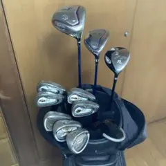 メンズゴルフクラブ セット ツアーステージViQ キャディバック付 豪華15本 メンズゴルフクラブ セット ツアーステージViQ キャディバック付