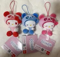 Sanrio むにゃすや マスコット 3個セット 即購入⭕️ アミューズメント景品