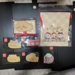 ちいかわ 焼き　新商品セット　巾着　エコバッグ　シール　その他付属品