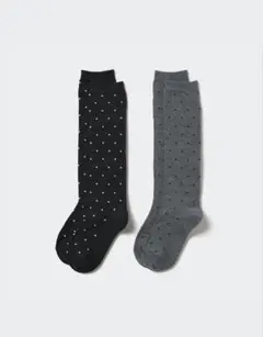【未使用】GIRLS ヒートテックハイソックス/2足組 UNIQLO 16~20
