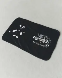 AEON × graniph コラボ ブラックパンダぬいぐるみブランケット