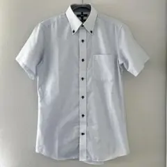 Avail ボタンダウンシャツ　半袖　ビジネスシャツ　Mのサムネイル