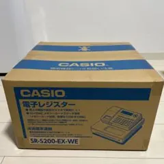 【新品未開封】CASIO 電子レジスター Bluetooth スマホ連携 白