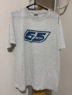 55DSL Tシャツ グレー フロントロゴのサムネイル