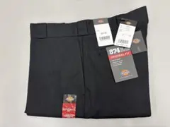 【新品未使用】ディッキーズ874 ワークパンツ W38×L30 ブラック BK