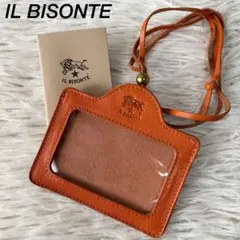 【新品未使用】イルビゾンテ　レザー　IDケース　パスケース