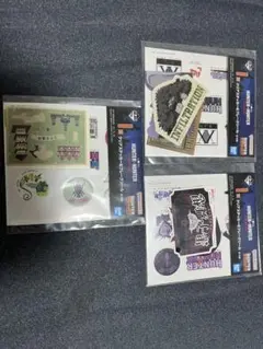 ハンターハンター　一番くじのI賞クリアステッカー&フレークシール