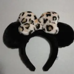 レオパード柄 ミニーカチューシャ