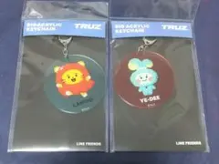 TRUZ ビッグアクリルキーチェーン LAWOO YE-DEE 2点セット