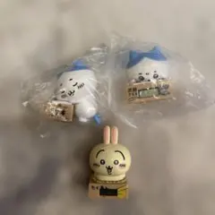 ガチャガチャちいかわ いっしょにがんばろ！ダンボールウォッチ 3体セットのサムネイル