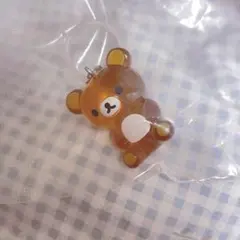 リラックマ クリアマスコットチャーム めじるしアクセサリー コリラックマ