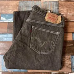 リーバイス 501 ブラックデニム デニムパンツ W36 L36 メキシコ製のサムネイル