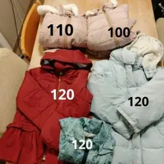 値下げ、バラ売り不可　女の子アウター5着セット