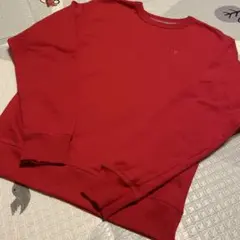 Champion スウェット レッド クルーネック