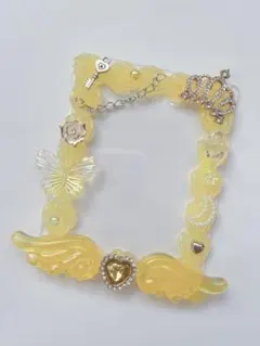 ホイップデコ トレカケース 黄色 硬質ケース B8 推し活