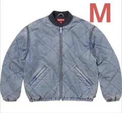 Zip-Off Sleeve Quilted Bomber Jacket