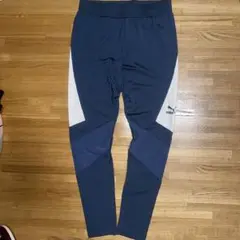【PUMA 】パンツ　ネイビー ホワイト Mサイズ