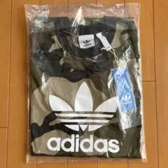 【新品未使用】アディダス トレフォイルTシャツ M カモフラ 迷彩