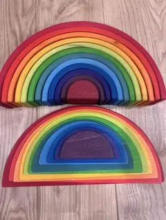 グリムス　アーチレインボー大と半円盤レインボー大のセット