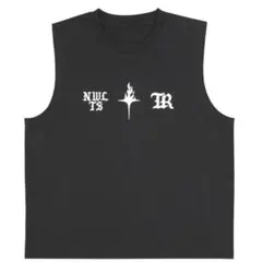 TREASURE THE STAGE ノースリーブTシャツ BLACK