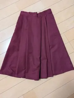 アースミュージック&エコロジー ひざ丈スカート