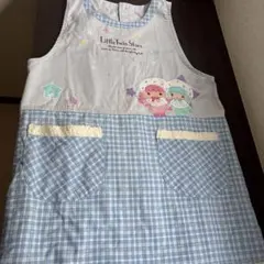 リトルツインスターズ エプロン M〜L キキララ　幼稚園　介護士　保育士