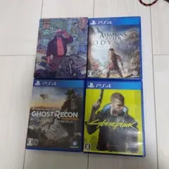 【美品】値下げ⭕ サイバーパンク2077 等 ソフト4本セット＋特典