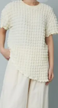 Herin.CYE/ヘリンドットサイ　ポップコーン　アシンメトリー　Tシャツのサムネイル