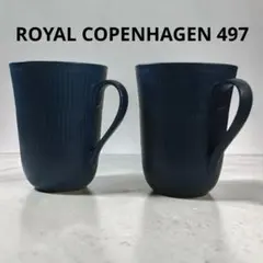 ロイヤルコペンハーゲン ブルーフルーテッド キリン ビアマグ 1999年