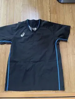 アシックス バレーボールシャツ 黒 S1