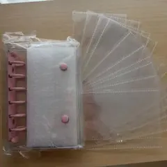 A7サイズ ピンク リフィルバインダー