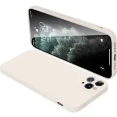 IPhone11 Pro Max ケース シリコン　オフホワイト