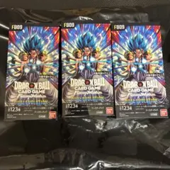 ドラゴンボールカードゲーム フュージョンワールド FB09 3BOX