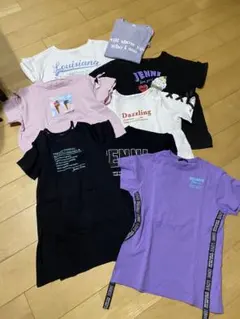 中古品　女の子　Tシャツ8枚まとめ売り　140cm 150cm ジェニィ GＵ