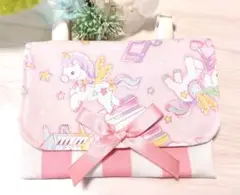 入園入学❤　移動ポケット　クリップ付❤　ユニコーン　ピンク　ペガサス❤